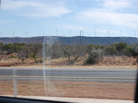 wind turbines, sweetwater